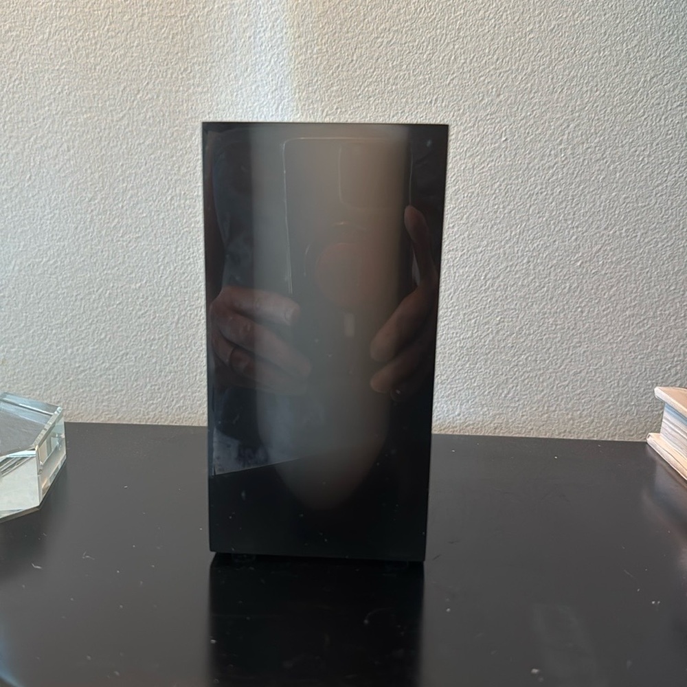 Jonathan Adler Hollywood toothbrush holder in smoke gray.  Like new never used.